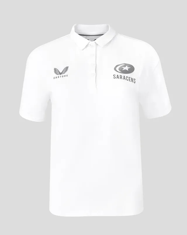 Castore Saracens Women's 25/26 Travel Short Sleeve Polo