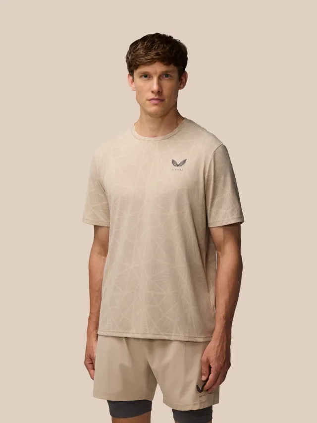 Castore Flow Training Engineered Knit T-shirt - Black