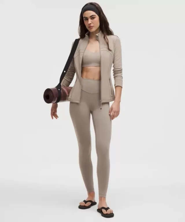 lululemon – Women's Define Jacket Nulu – Color Grey/Khaki – Size 6