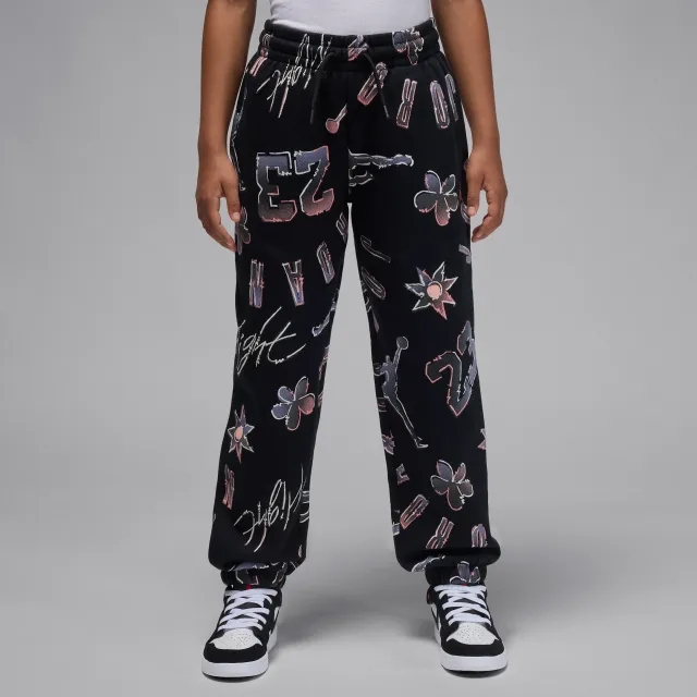 Nike Jordan Older Kids' 23 Throwback Fleece Trousers - Black - Fleece
