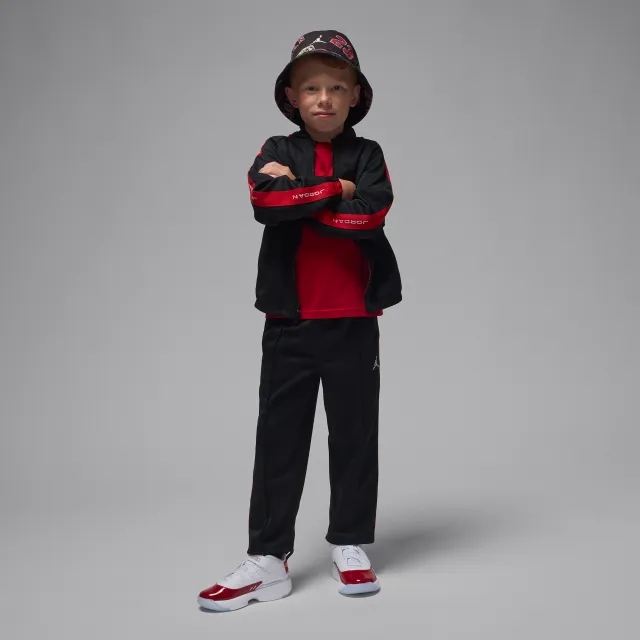 Nike Jordan Essentials Younger Kids' Tracksuit Jacket - Black