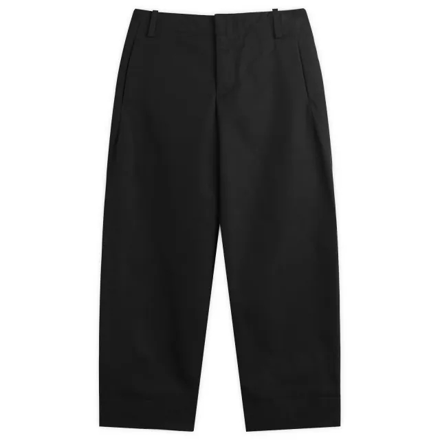 Jacquemus Men's Marino Cotton Blend Trousers Black