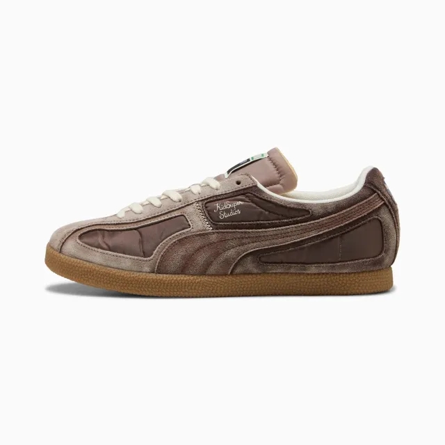 PUMA x Kidsuper Brasil Panels Sneakers Unisex, Espresso Brown/Totally Taupe, size 10