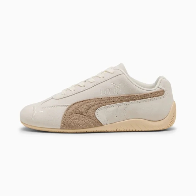 PUMA SpeedCat Elevated Sneakers Women, Warm White/Ice Coffee, size 3