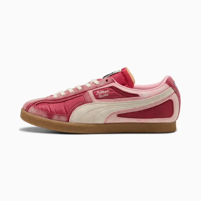 PUMA x Kidsuper Brasil Panels Sneakers Unisex, Dark Crimson/Alpine Snow, size 10