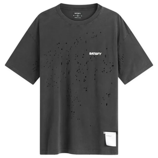 Satisfy Men's MothTech T-Shirt Aged Black