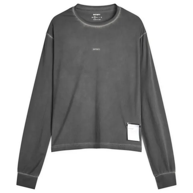Satisfy Women's Auralite Long T-Shirt Pigment Black