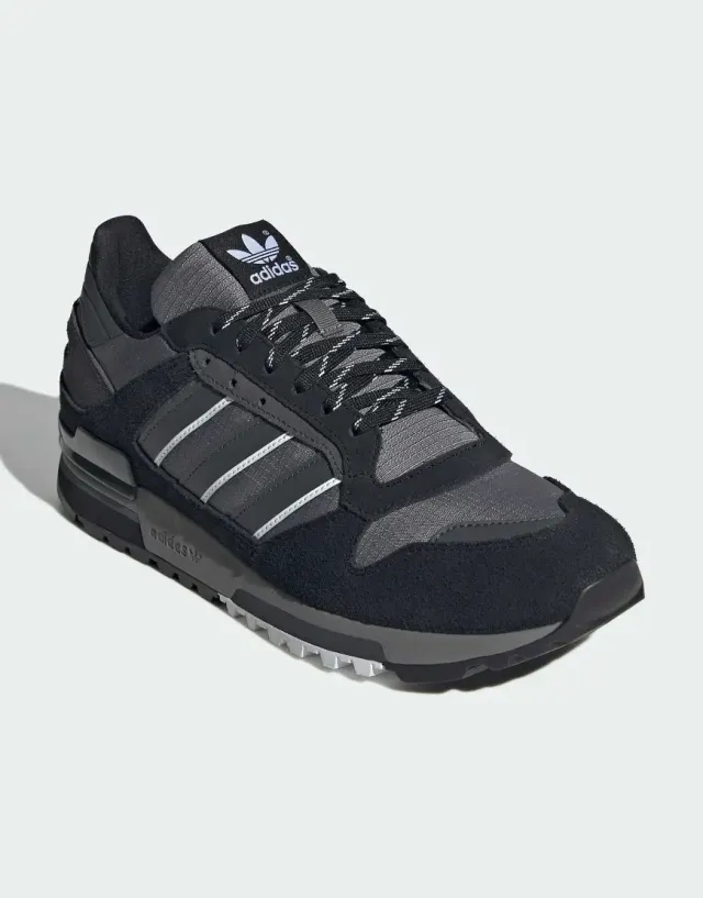 adidas Originals Sneakers Adidas Zx 600 Core Black/ Grey Four/ Grey Six Eur 44