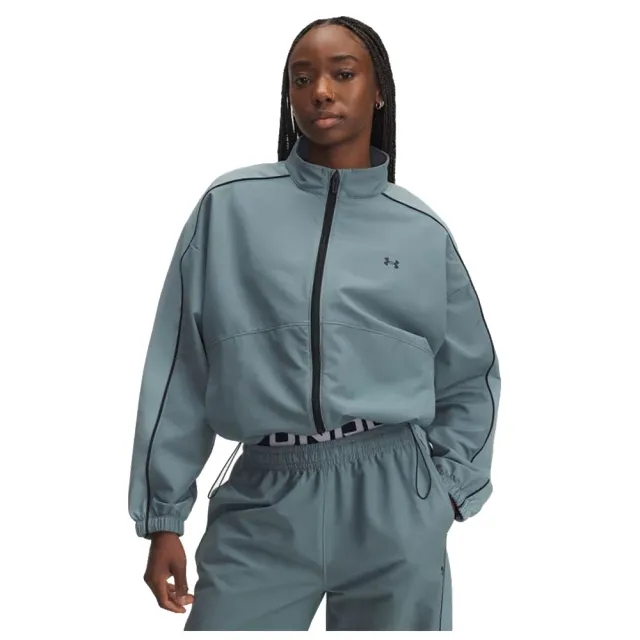 Under Armour  Rival Swoven Women's Jacket Jasper Blue / Serpentine / Black L