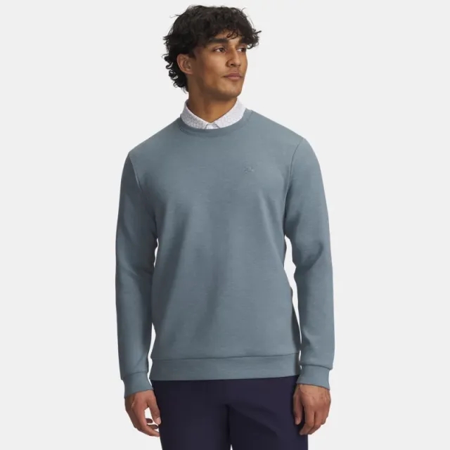 Under Armour  Drive Men's Midlayer Crew Jasper Blue / Jasper Blue L