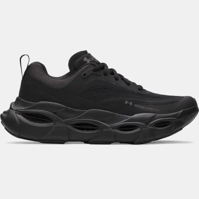 Under Armour  Halo Racer Women's Running Shoes Black / Black / Castlerock 7.5