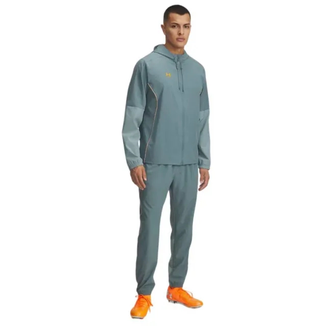 Under Armour  Challenger Pro Men's Tracksuit Jasper Blue / Squad Orange L