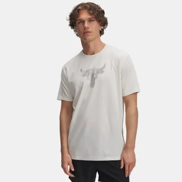 Project Rock Payoff Graphic Men's Short Sleeve Stone / Black L