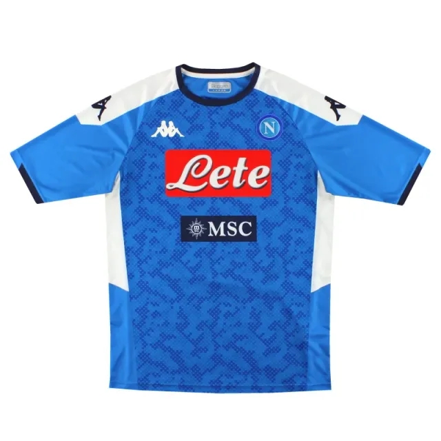 2019-20 Napoli Kappa Kombat Extra Home Shirt L - Napoli / Excellent 