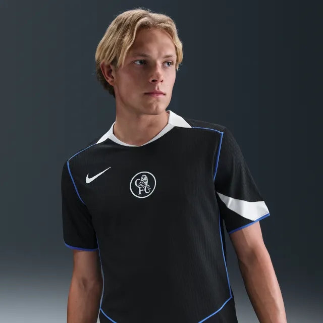 Chelsea F.C. 2025/26 Match Third Men's Nike Dri-FIT ADV Total 90 Football Authentic Shirt - Black - Polyester