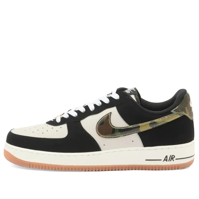Nike Men's Air Force 1 Low Retro Sneaker Black Camo