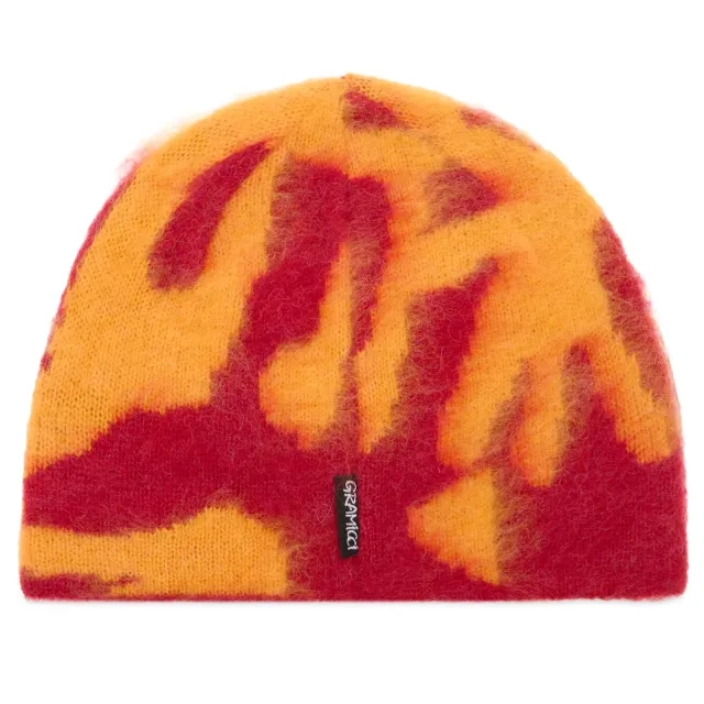 Gramicci Mohair Burly Runningman Beanie Burnt Orange