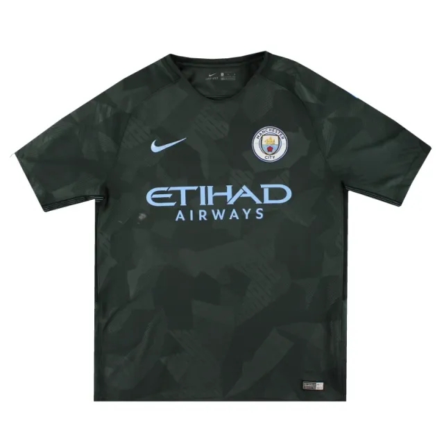 2017-18 Manchester City Nike Third Shirt M - Manchester City / Very Good 
