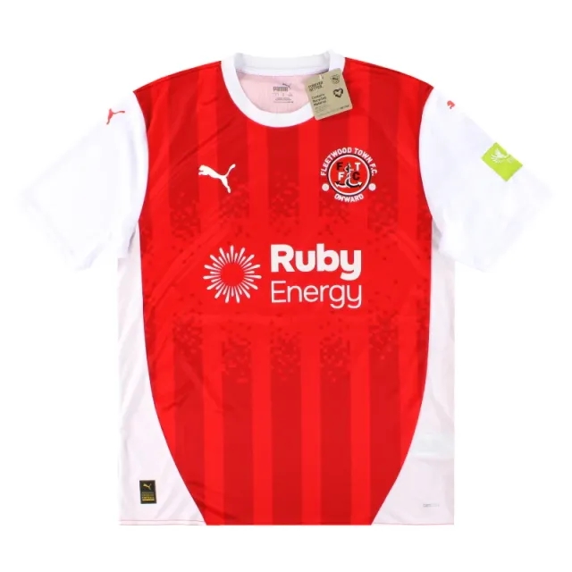 2024-25 Fleetwood Town Puma Home Shirt *w/tags* - Fleetwood Town / w/tags 