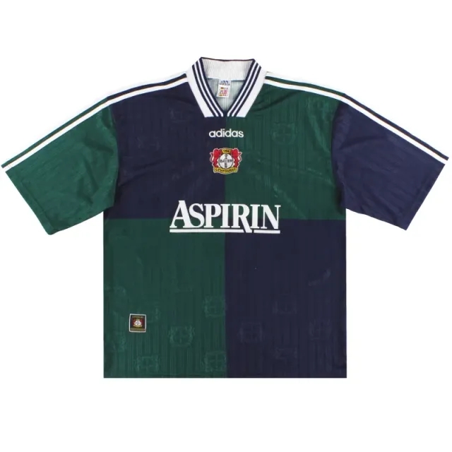 1997-98 Bayer Leverkusen adidas Away Shirt XXL - Bayer Leverkusen / Excellent 