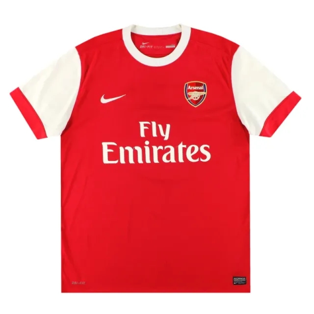 2010-11 Arsenal Nike Home Shirt L - Arsenal / Very Good 