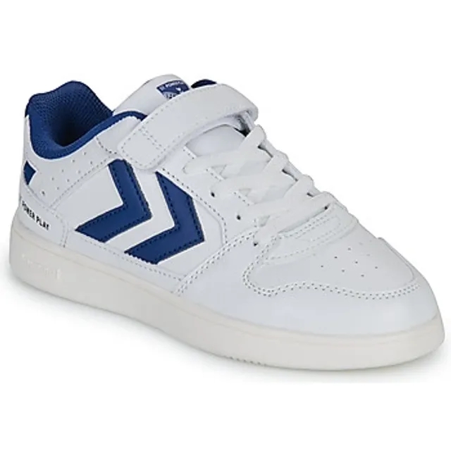 hummel  ST POWER PLAY JR  boys's Children's Shoes (Trainers) in White