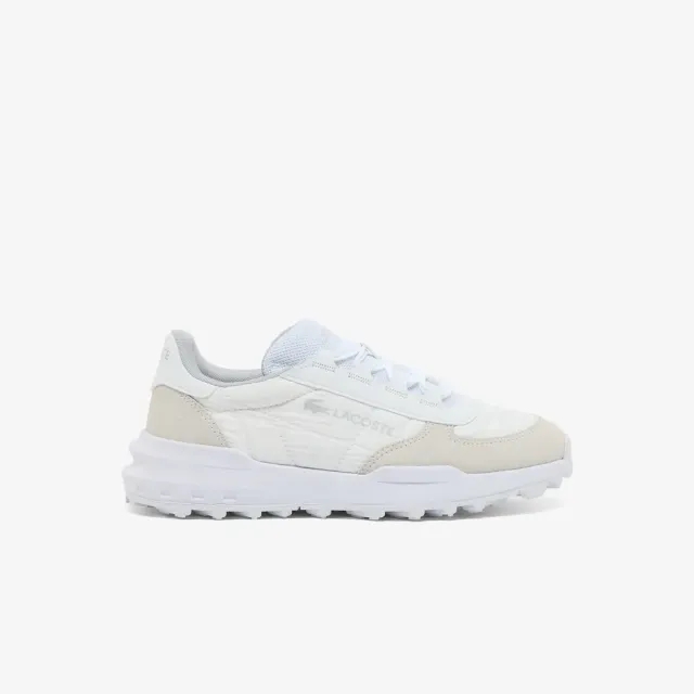 Lacoste Women's Elite Active Evo Sneakers - White & Light Grey