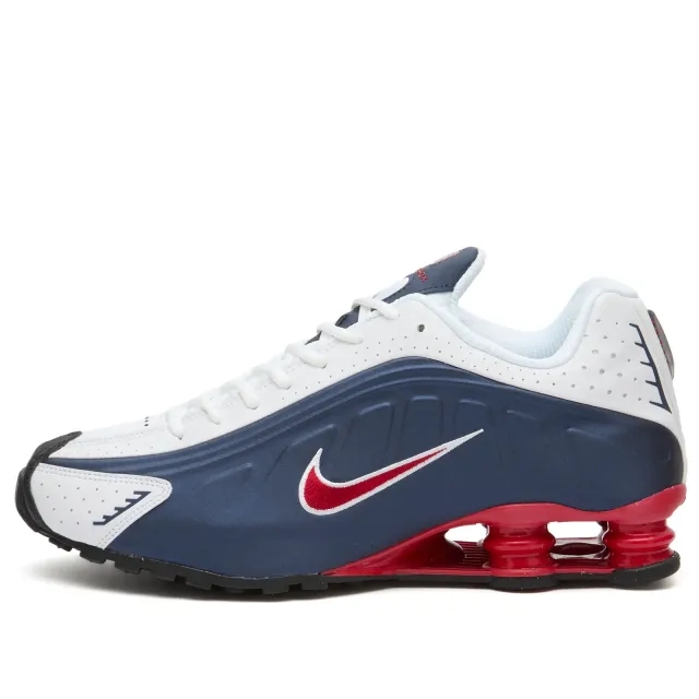 Nike Men's Shox R4 Sneaker Midnight Navy