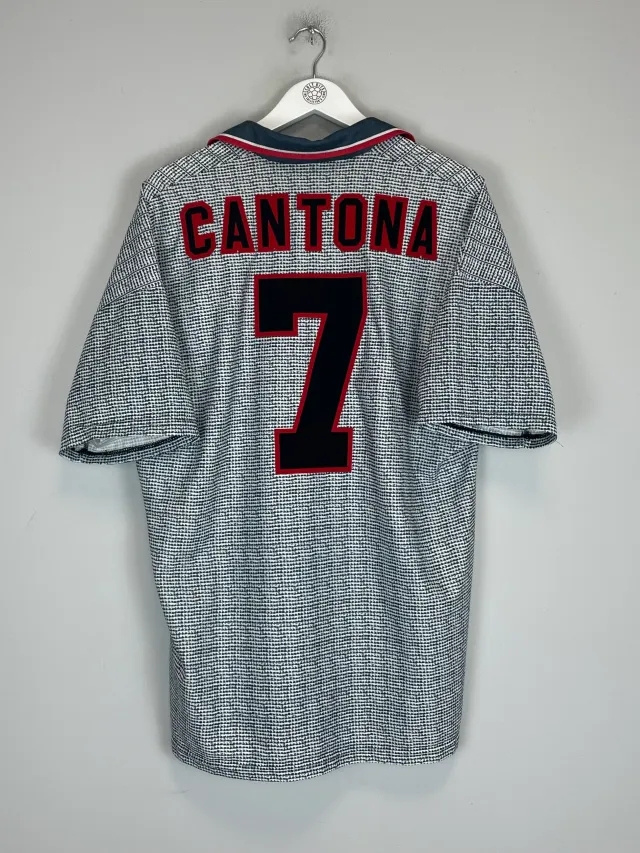 1995/96 MANCHESTER UNITED CANTONA #7 AWAY SHIRT (XL) UMBRO | CULT KITS