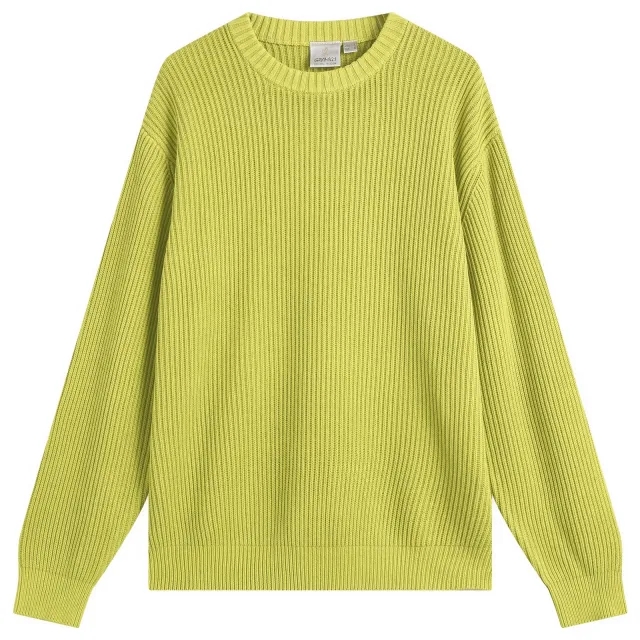 Gramicci Men's Cotton Knit Sweater Mist Green