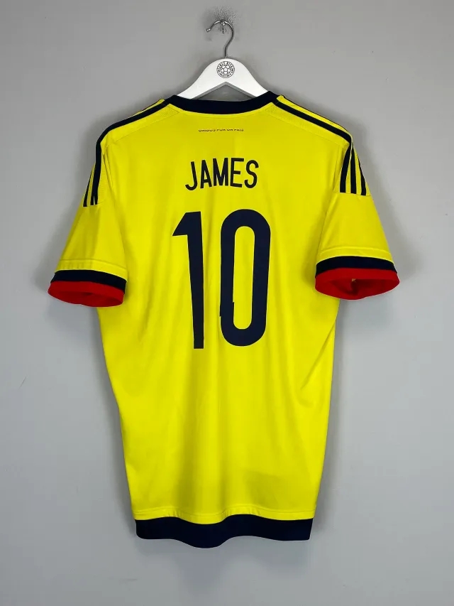 2015/16 COLOMBIA JAMES #10 HOME SHIRT (L) ADIDAS | CULT KITS