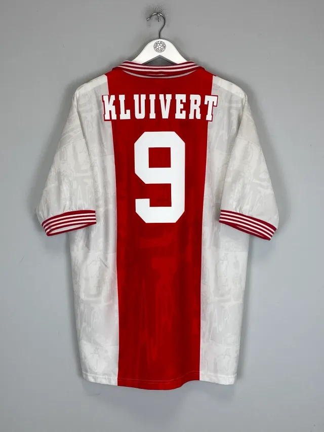 1996/97 AJAX KLUIVERT #9 HOME SHIRT (XL) UMBRO | CULT KITS