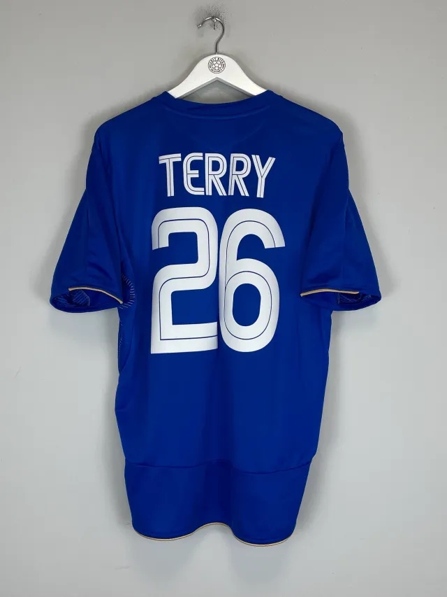 2005/06 CHELSEA TERRY #26 *CENTENARY* HOME SHIRT (XL) UMBRO | CULT KITS