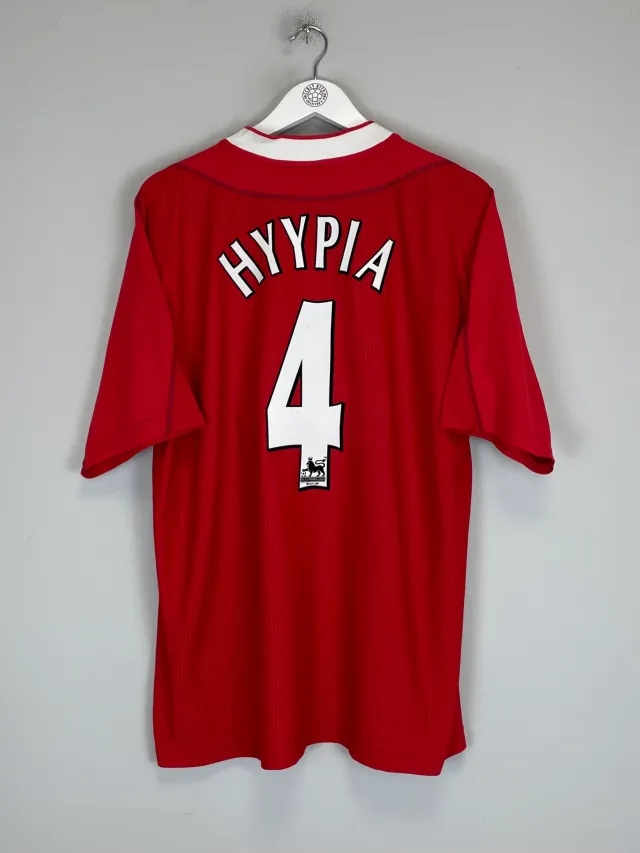 2002/04 LIVERPOOL HYPIA #4 HOME SHIRT (XL) REEBOK | CULT KITS