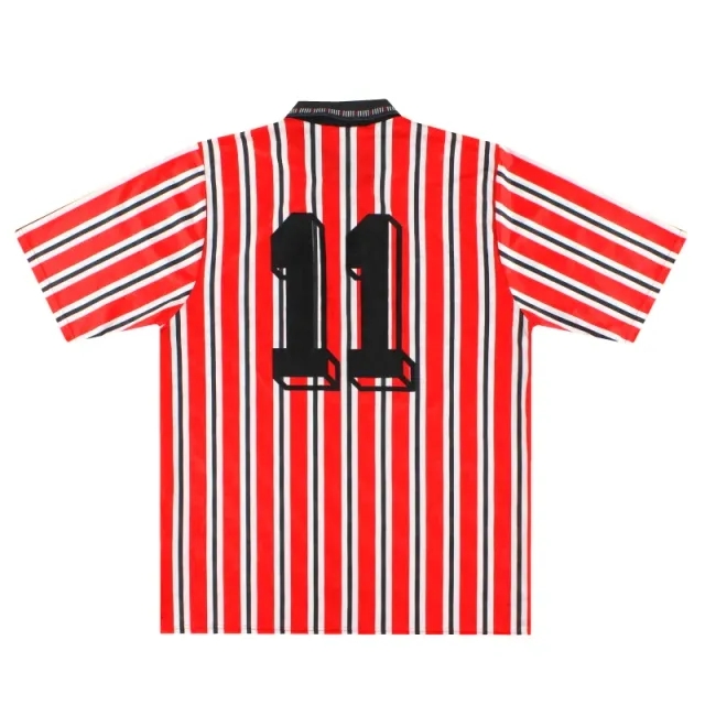 1990-92 Sheffield United Umbro Home Shirt #11 M - Sheffield United / Excellent 