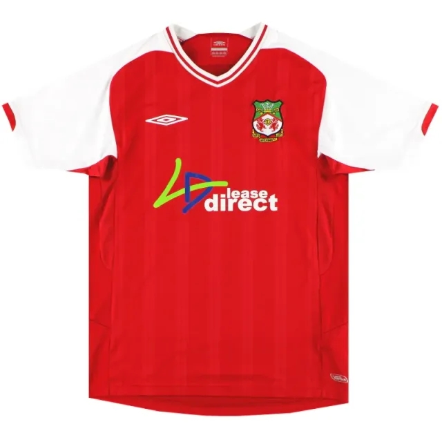 2009-10 Wrexham Umbro Home Shirt S - Wrexham / Excellent 