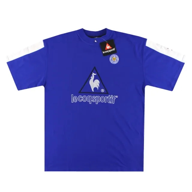 2001-02 Leicester Le Coq Sportif Leisure Tee *w/tags* L - Leicester City / w/tags 