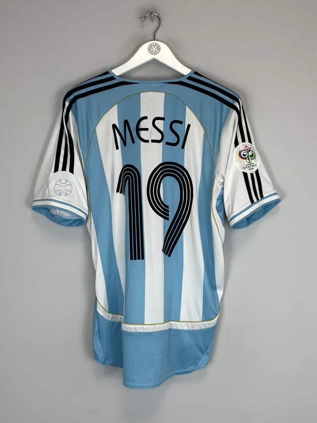 2005/07 ARGENTINA MESSI #19 HOME SHIRT (M) ADIDAS | CULT KITS