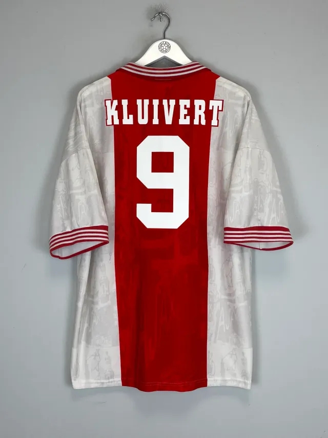 1996/97 AJAX KLUIVERT #9 HOME SHIRT (XXL) UMBRO | CULT KITS