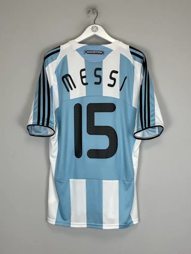 2007/09 ARGENTINA MESSI #15 HOME SHIRT (XL) ADIDAS | CULT KITS