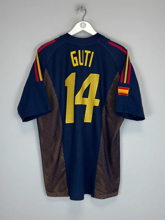 2002/04 SPAIN GUTI #14 THIRD SHIRT (XL) ADIDAS | CULT KITS