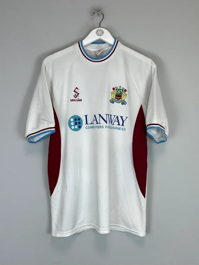 2001/02 BURNLEY AWAY SHIRT (M) SUPER LEAGUE | CULT KITS