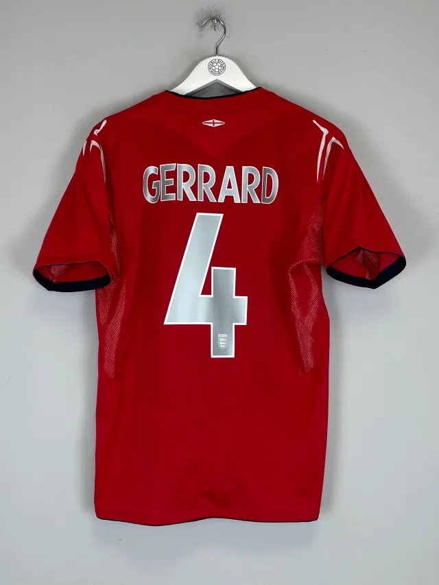 2004/06 ENGLAND GERRARD #4 AWAY SHIRT (M) UMBRO | CULT KITS
