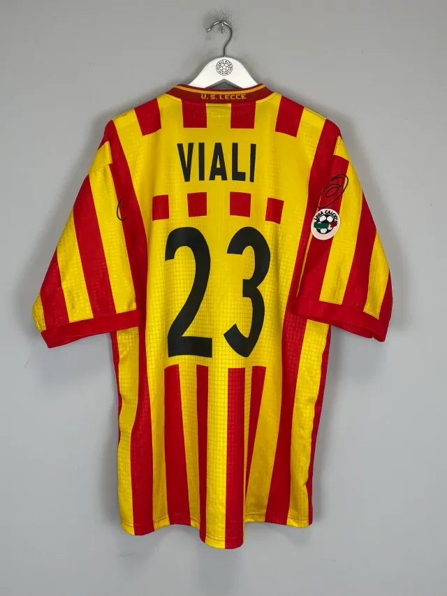 2000/01 LECCE VIALI #23 *MATCH ISSUE* HOME SHIRT (XXL) ASICS | CULT KITS