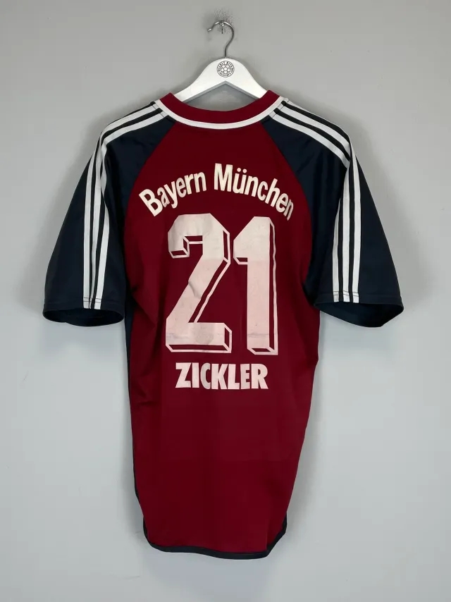 2001/02 BAYERN MUNICH ZICKLER #21 HOME SHIRT (M) ADIDAS | CULT KITS