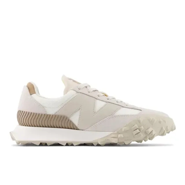 New Balance Men's XC-72 in White/Beige/Brown Suede/Mesh