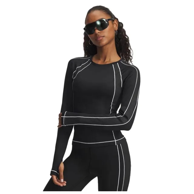 Under Armour Coldgear Textured Crew Long Sleeve T-shirt