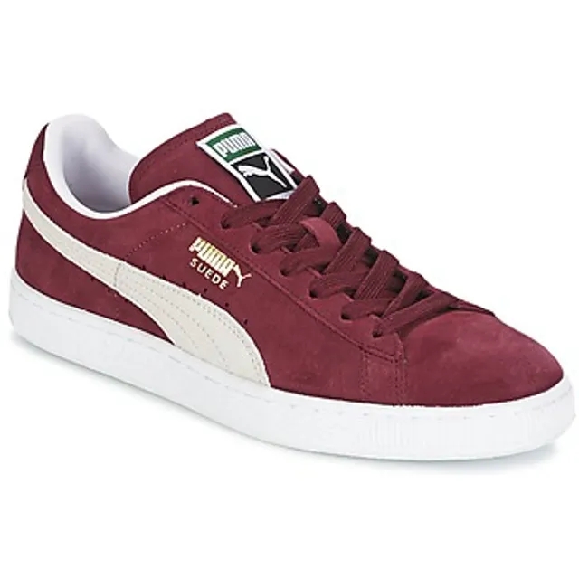 Puma  SUEDE CLASSIC  men's Shoes (Trainers) in Bordeaux