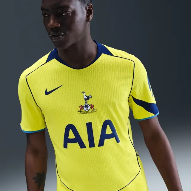 Tottenham Hotspur 2025/26 Match Third Men's Nike Dri-FIT ADV Total 90 Football Authentic Shirt - Yellow - Polyester