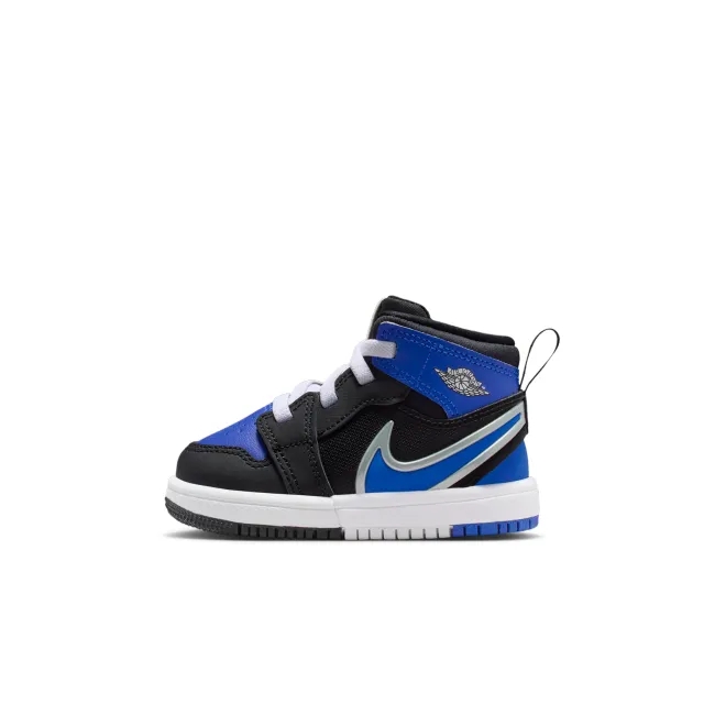 Nike Jordan 1 Mid RM EasyOn Baby/Toddler Shoes - Black